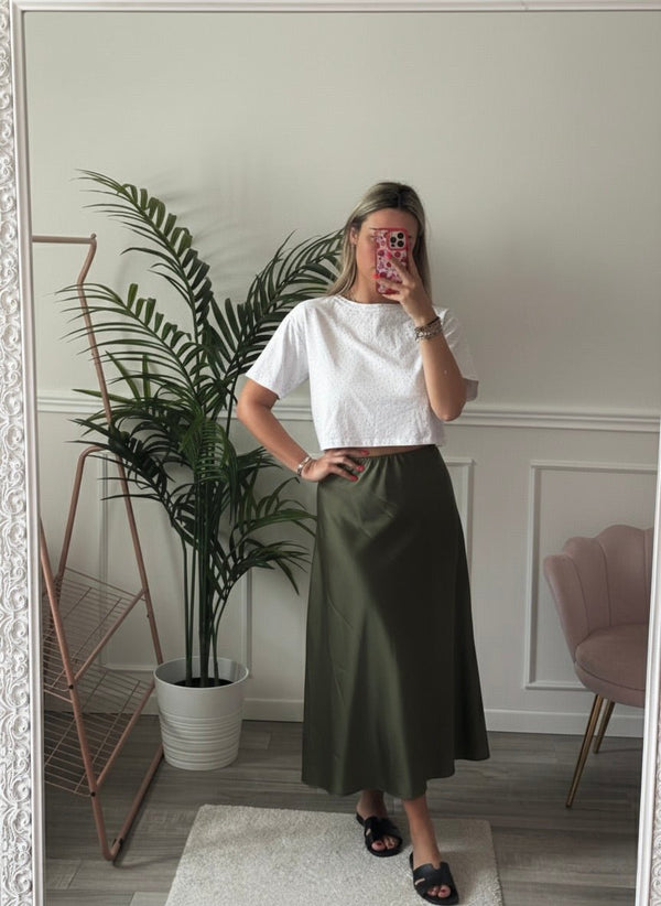 Gonna lunga in raso - Follie by Alice