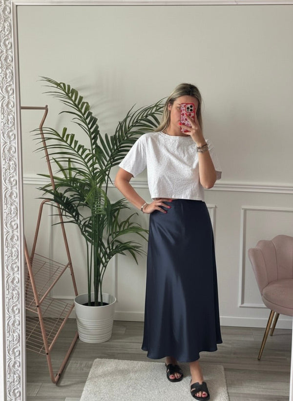 Gonna lunga in raso - Follie by Alice