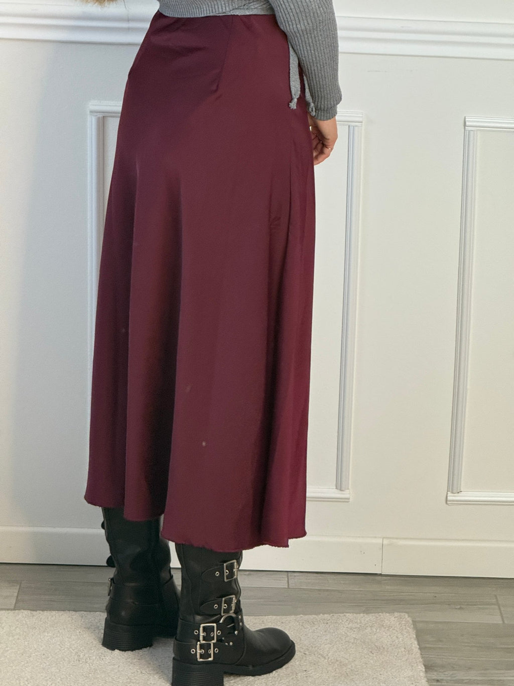 Gonna lunga in raso - Follie by Alice