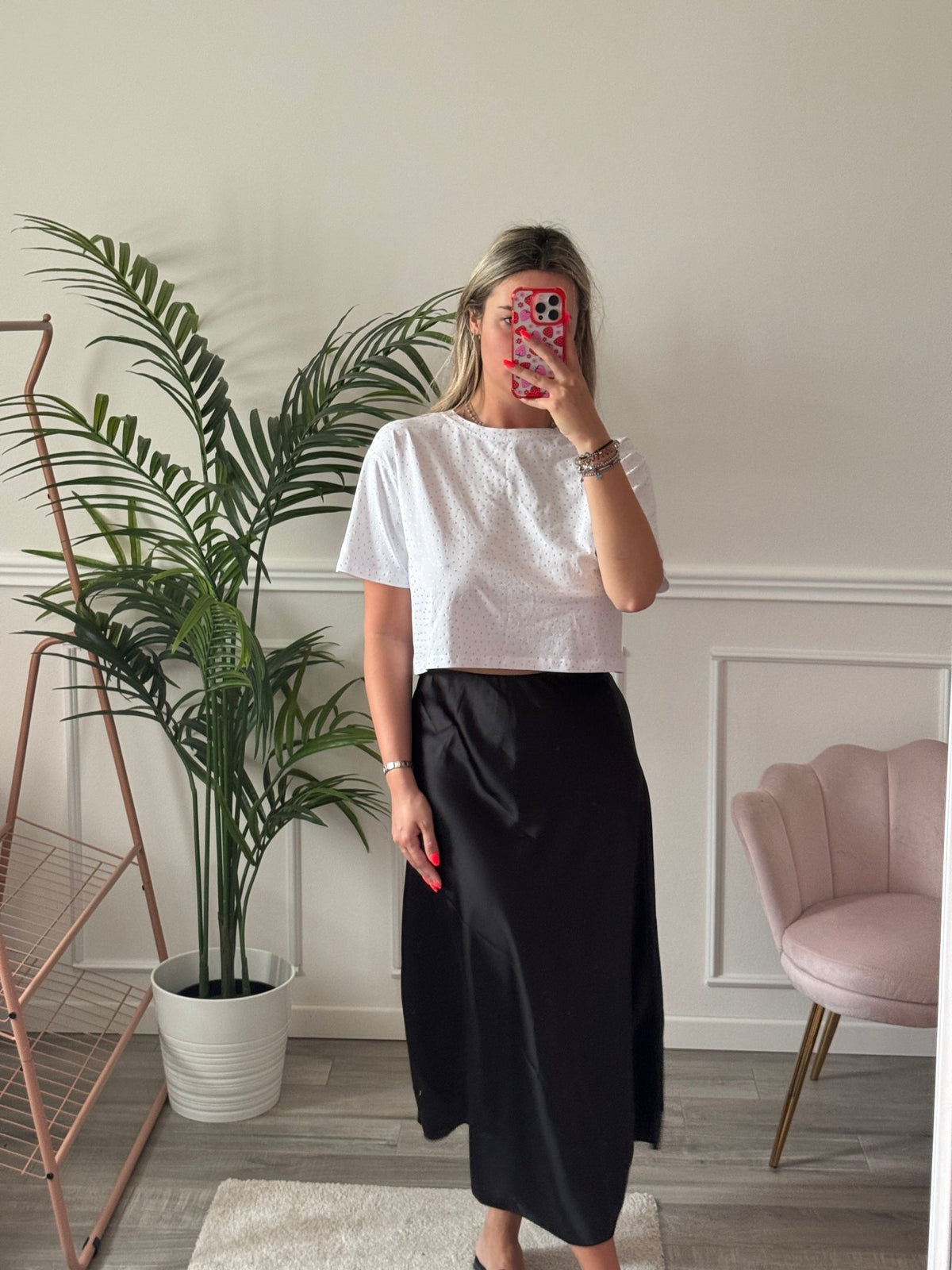 Gonna lunga in raso - Follie by Alice