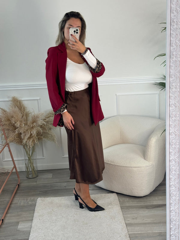Gonna lunga in raso - Follie by Alice