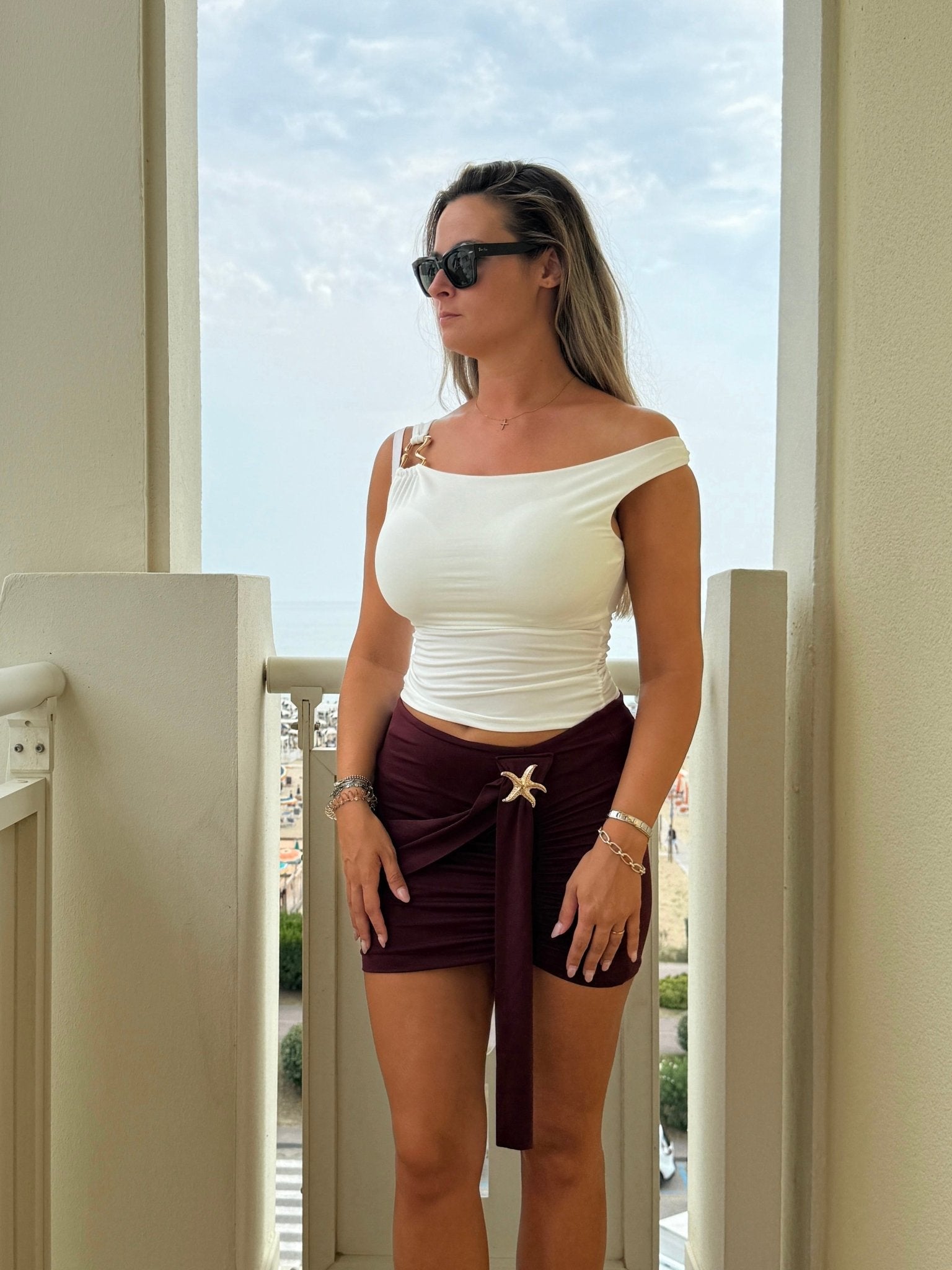 Gonna stella marina dorata - Follie by Alice