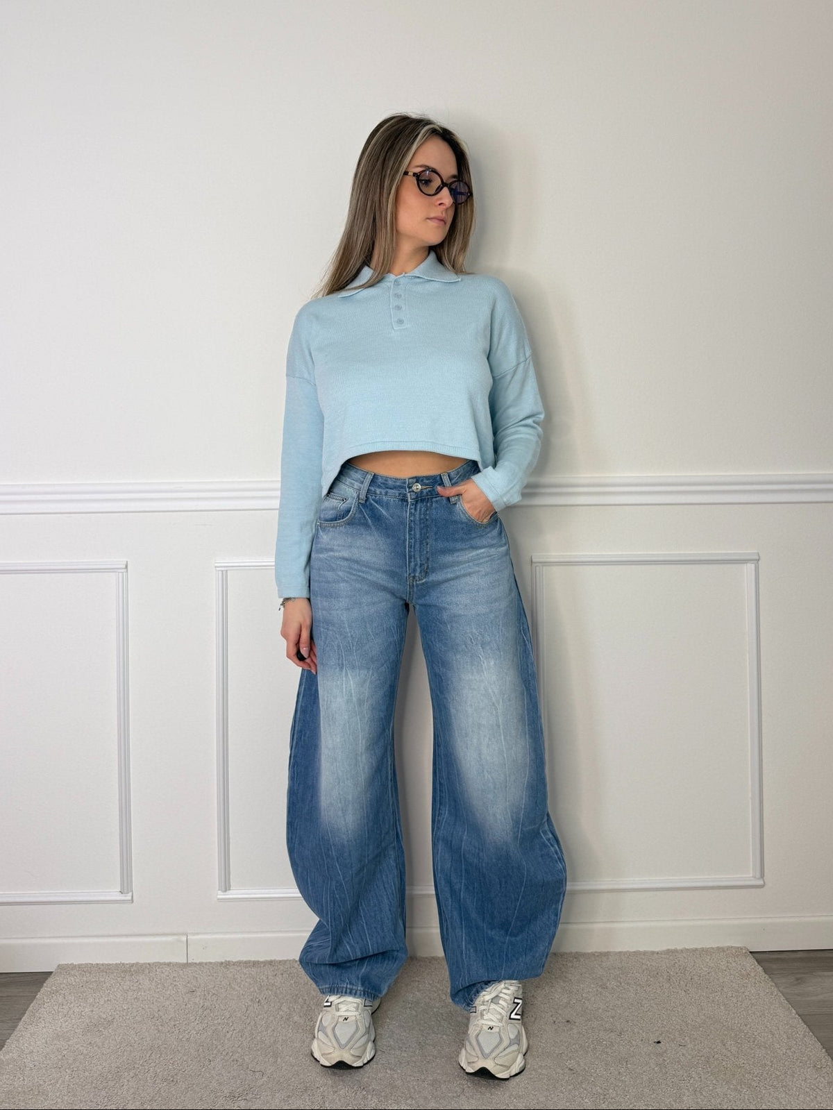 Jeans balloon fit - Follie by Alice Immagine principale del prodotto