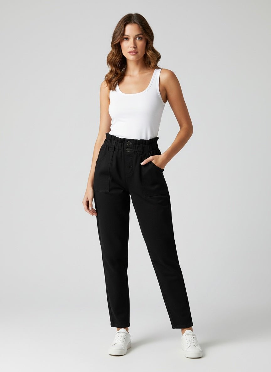 Jeans neri a caramella - Follie by Alice