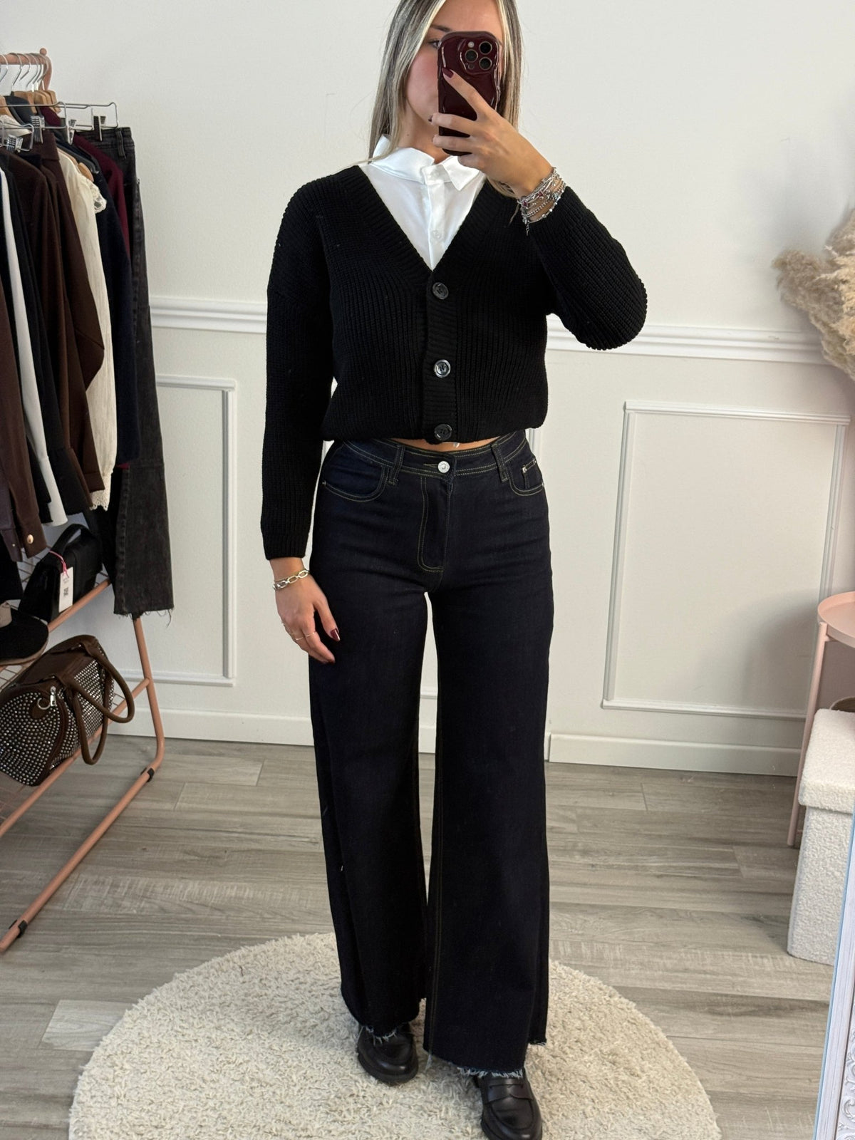 Jeans oversize FREEWAVE - Follie by Alice Immagine principale del prodotto