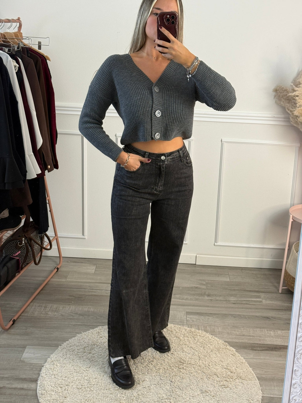 Jeans oversize FREEWAVE - Follie by Alice Immagine principale del prodotto