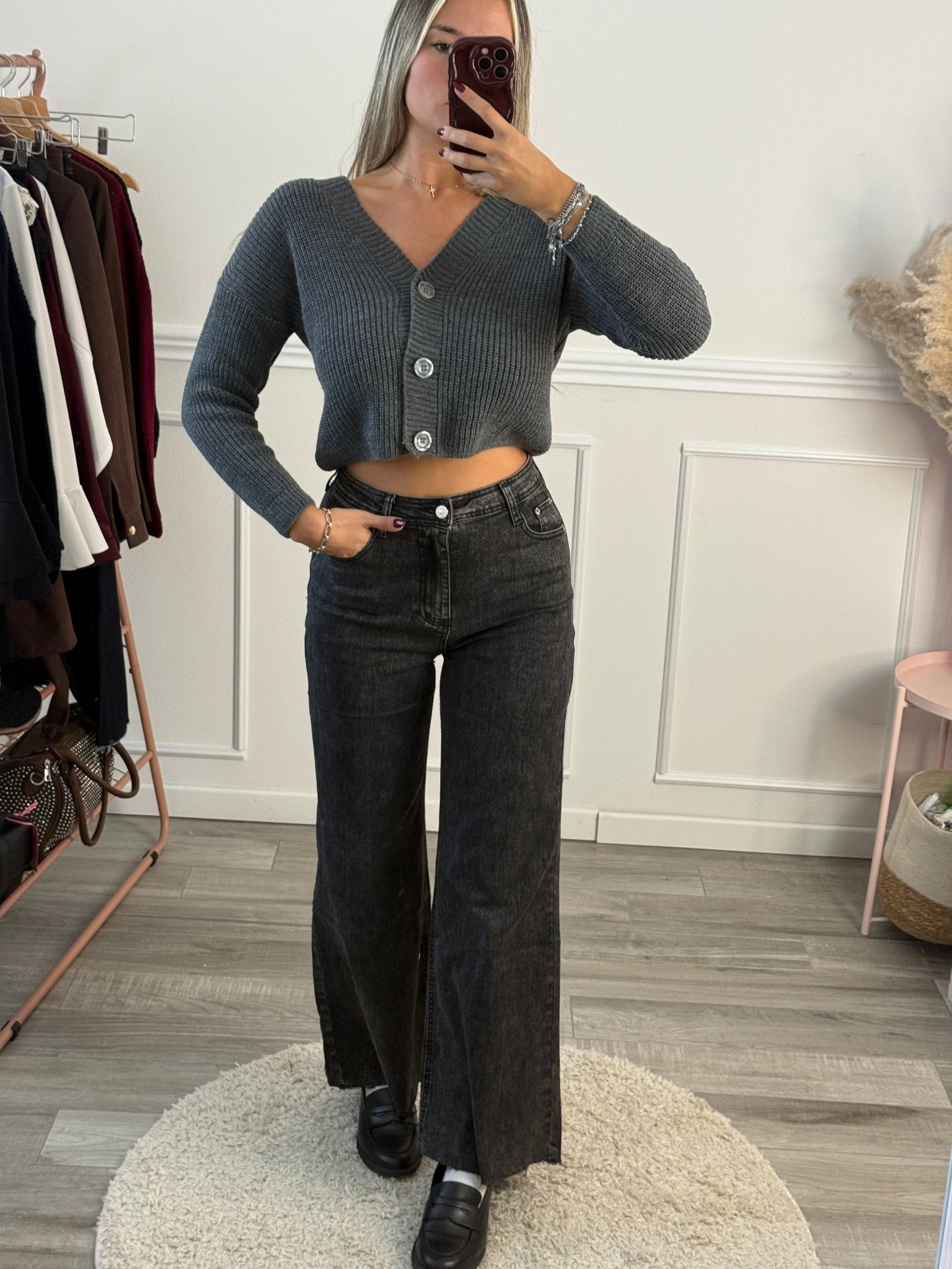 Jeans oversize FREEWAVE - Follie by Alice Immagine secondaria del prodotto