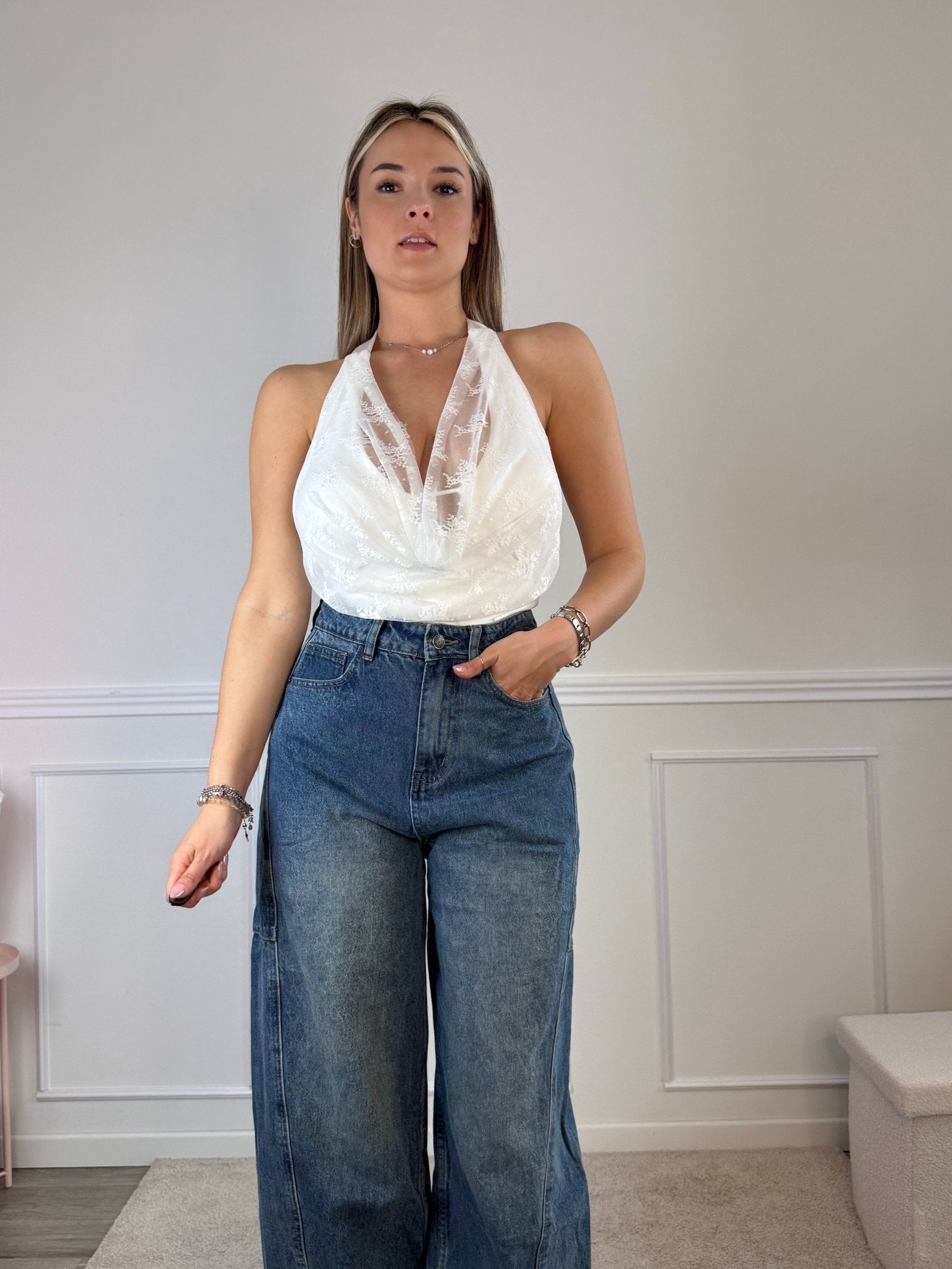 Jeans wide leg SOHO - Follie by Alice