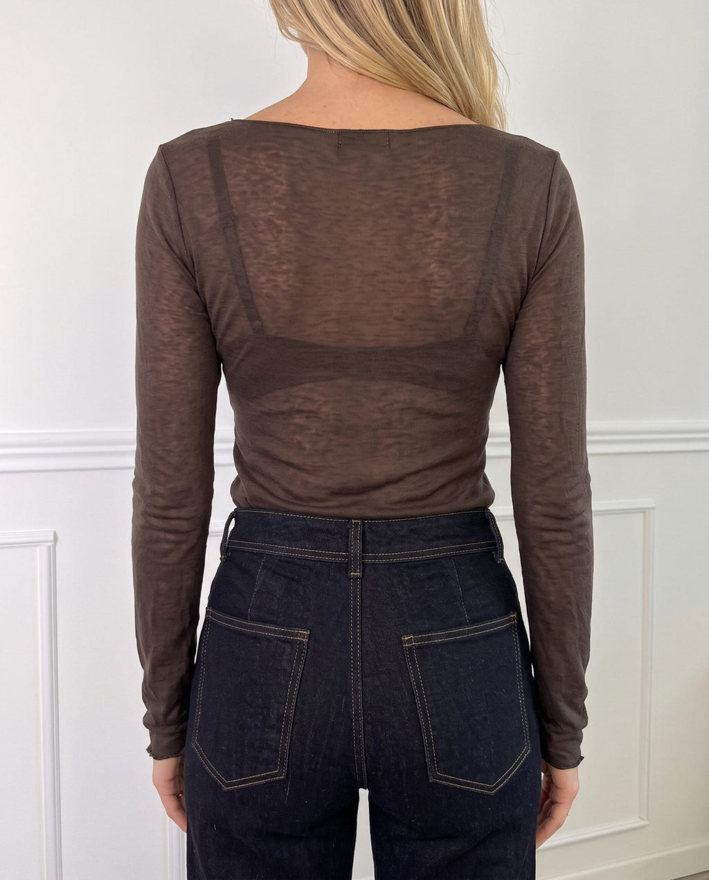 Maglia cashmere girocollo CAREZZA - Follie by Alice