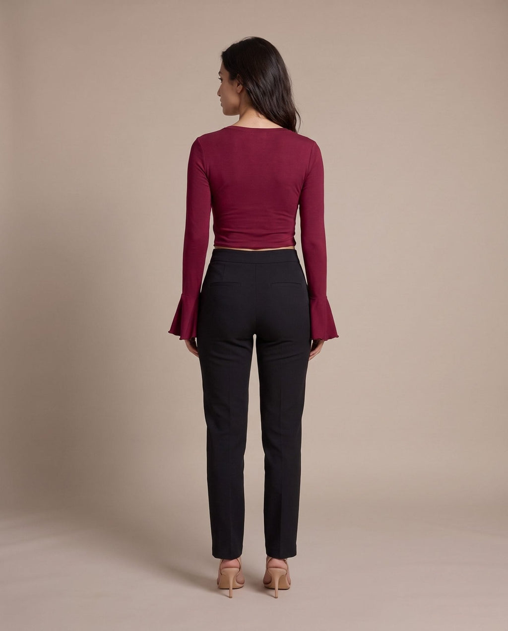 Maglia con maniche lunghe a campana FLAIR - Follie by Alice