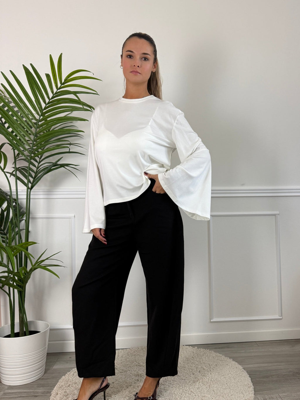 Maglia maniche lunghe e campana ARIA - Follie by Alice