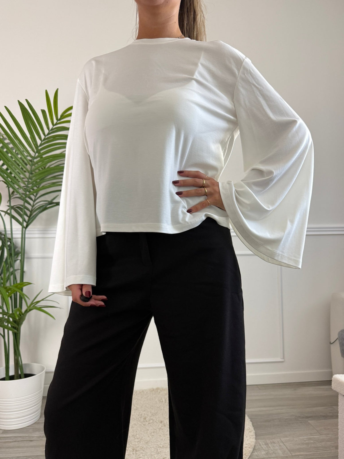 Maglia maniche lunghe e campana ARIA - Follie by Alice