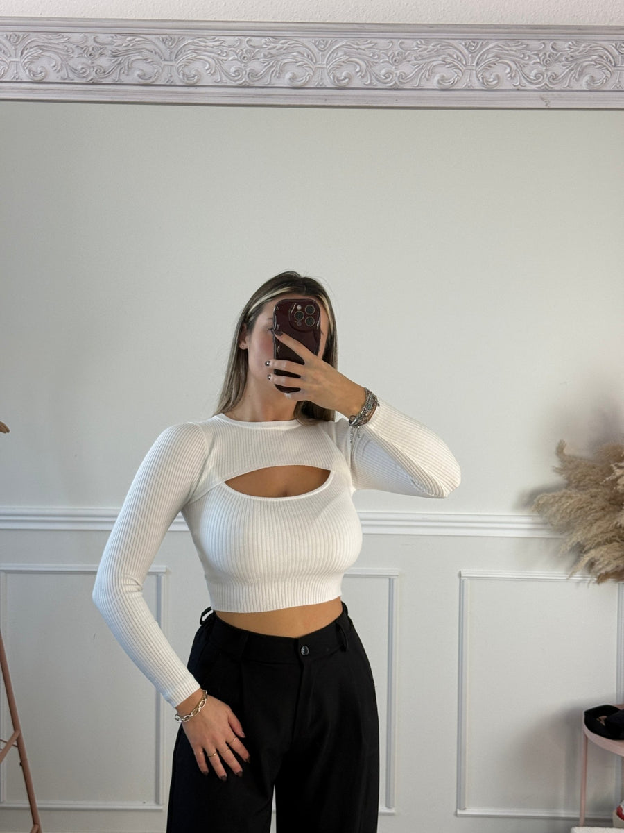 Maglioncino cut-out – alternate