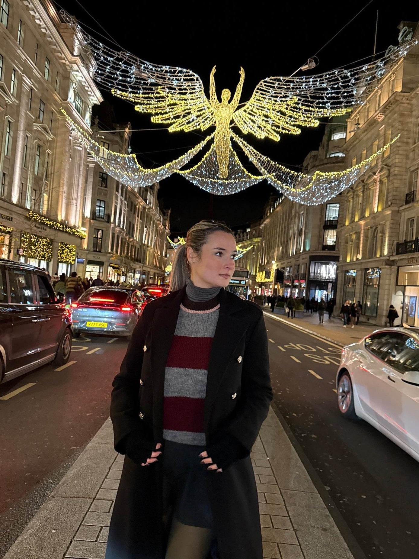 Maglioncino morbido in lana e alpaca con maniche a palloncino - Follie by Alice