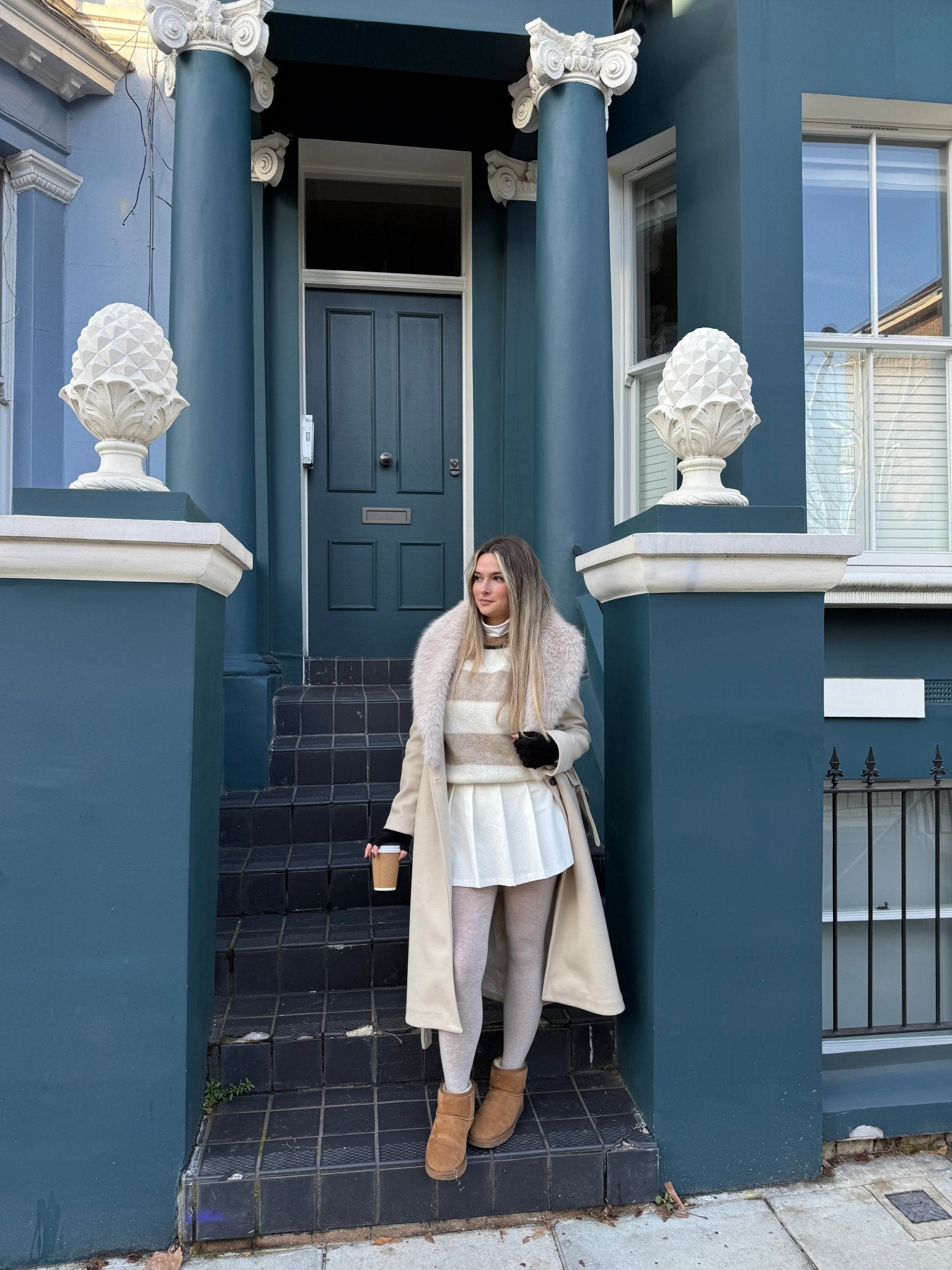 Maglioncino morbido in lana e alpaca con maniche a palloncino - Follie by Alice