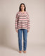 Maglione polo oversize a righe VARSITY - Follie by Alice