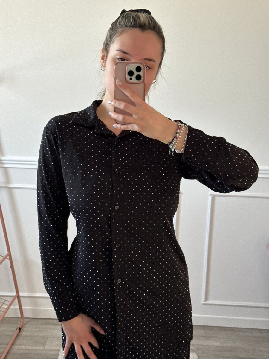Maxi camicia GLIMMERSHINE – alternate