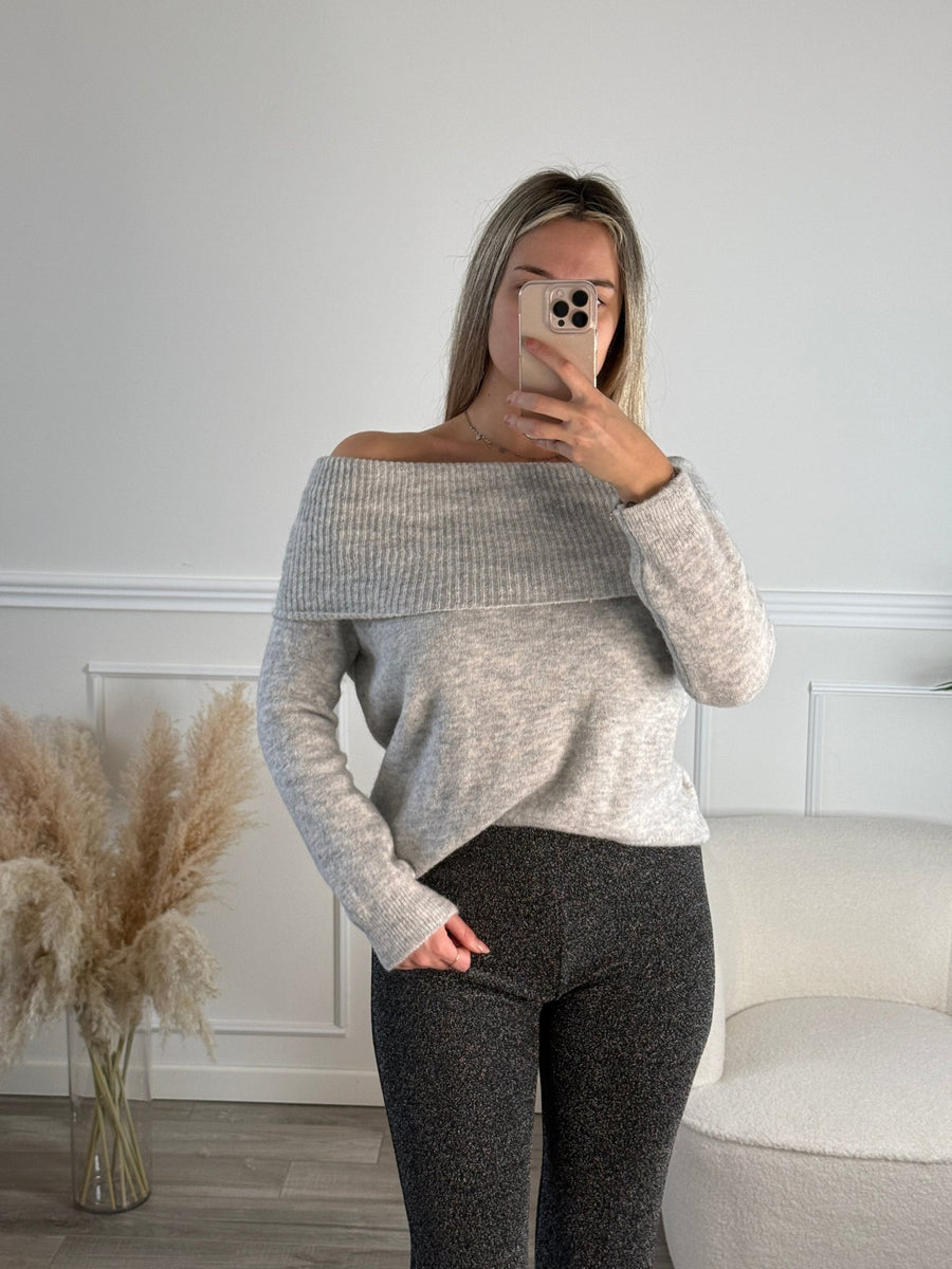 Maxi maglione a fascia – alternate