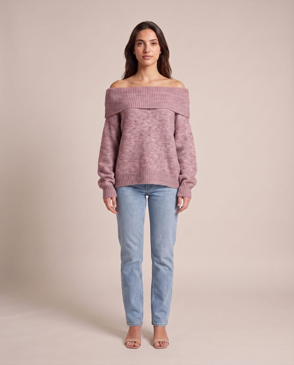 Maxi maglione in lana a fascia - Follie by Alice