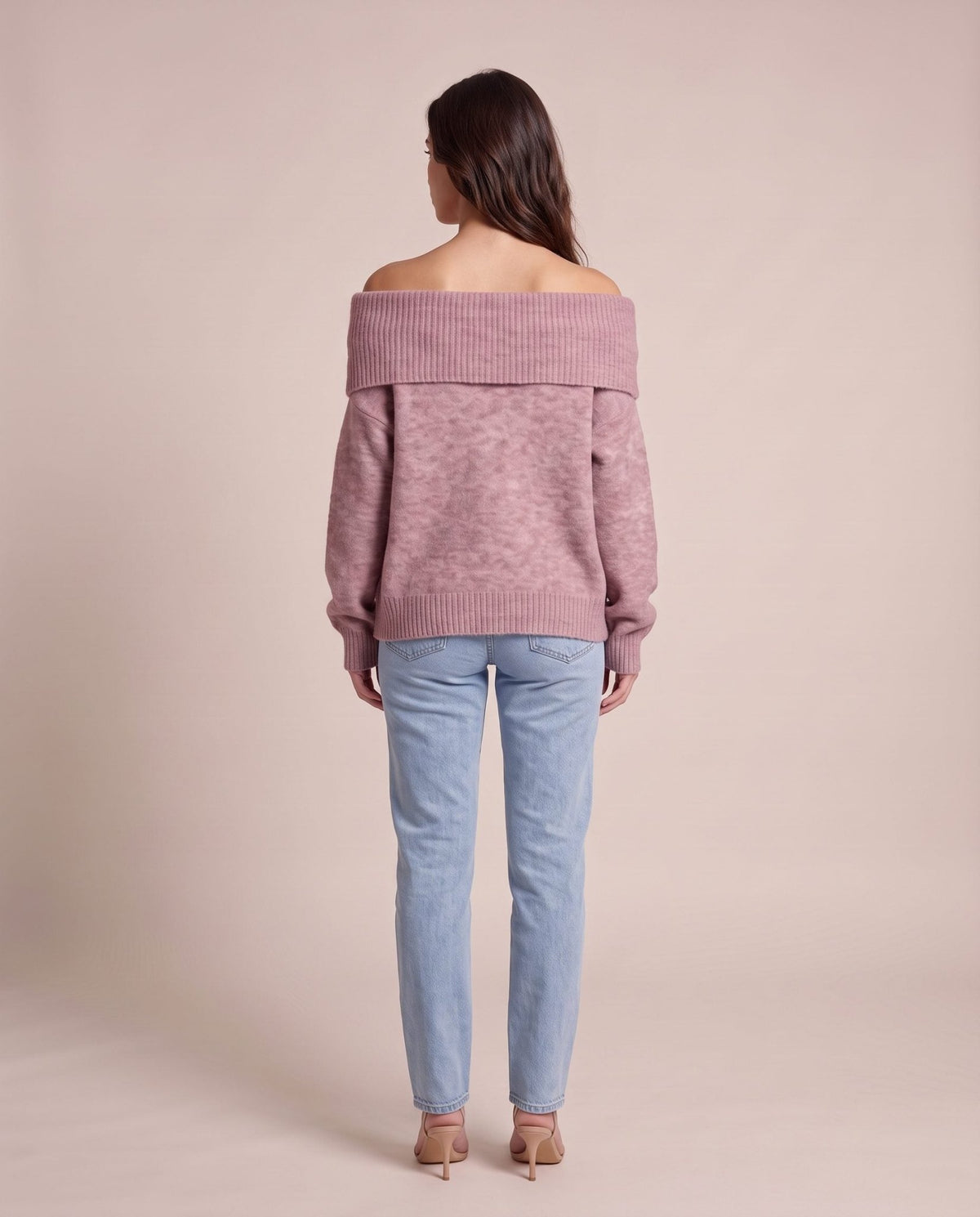 Maxi maglione in lana a fascia - Follie by Alice