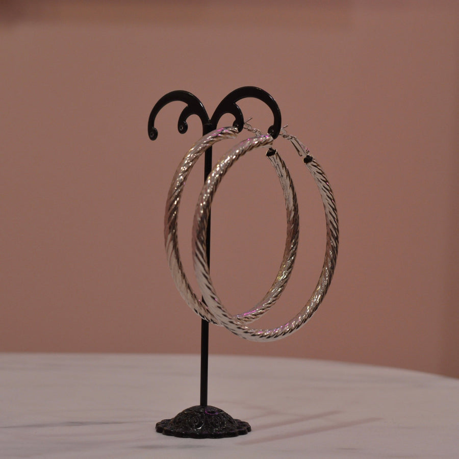 Orecchini argento a cerchio – alternate