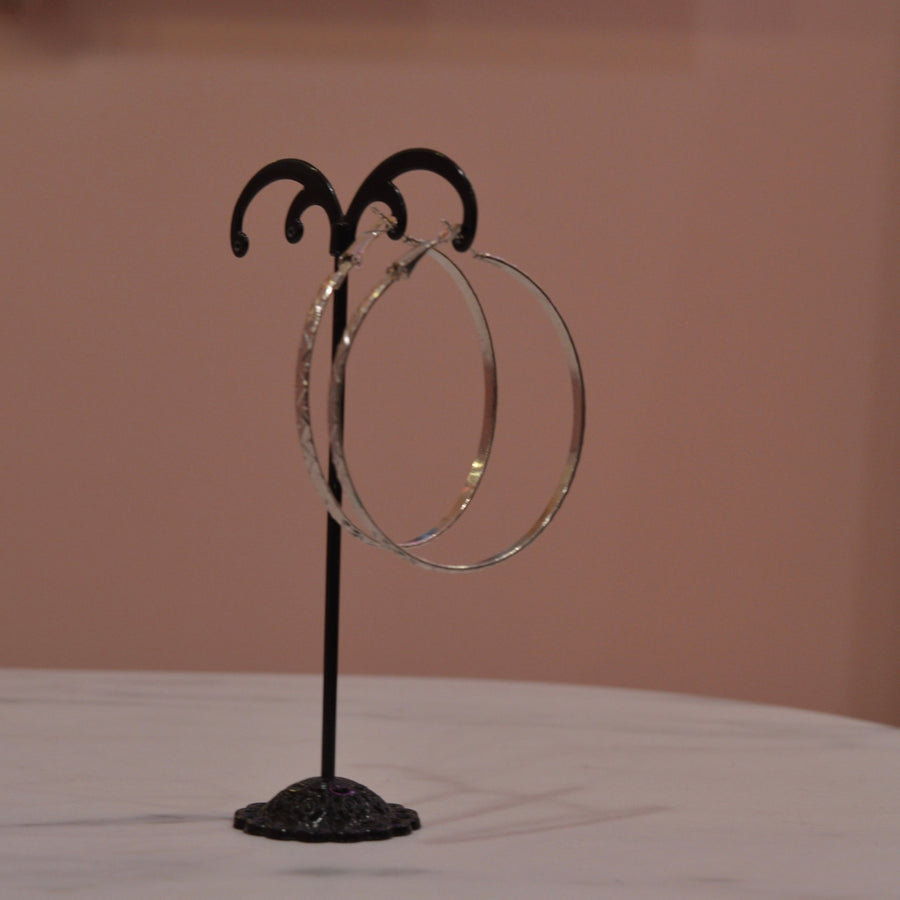 Orecchini argento a cerchio – alternate