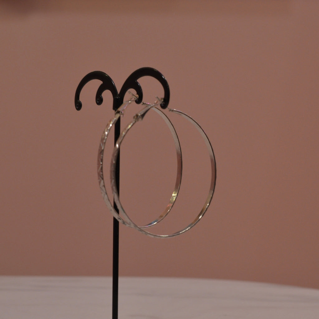 Orecchini argento a cerchio - Follie by Alice