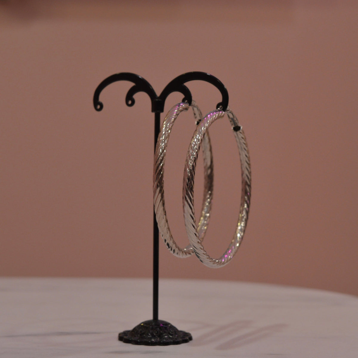 Orecchini argento a cerchio - Follie by Alice