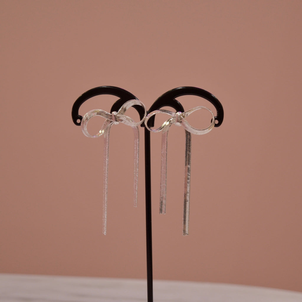 Orecchini argento a fiocchetto - Follie by Alice
