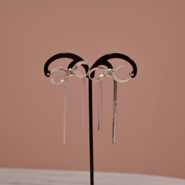 Orecchini argento a fiocchetto - Follie by Alice