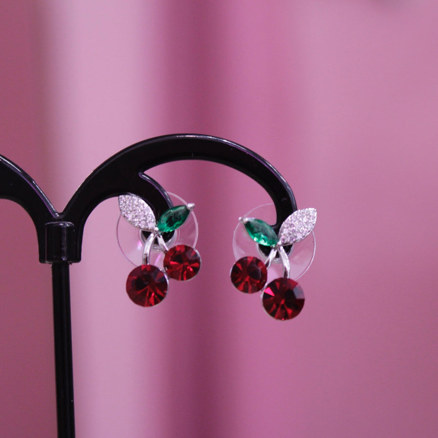 Orecchini argento con ciliegie – alternate