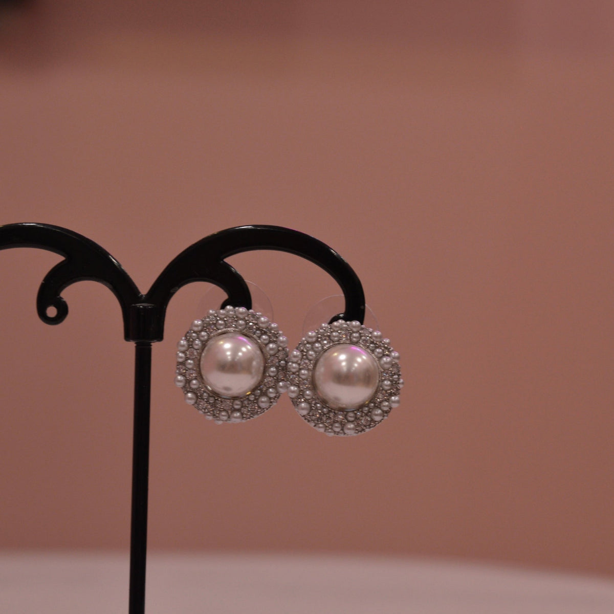 Orecchini argento con perla bianca - Follie by Alice