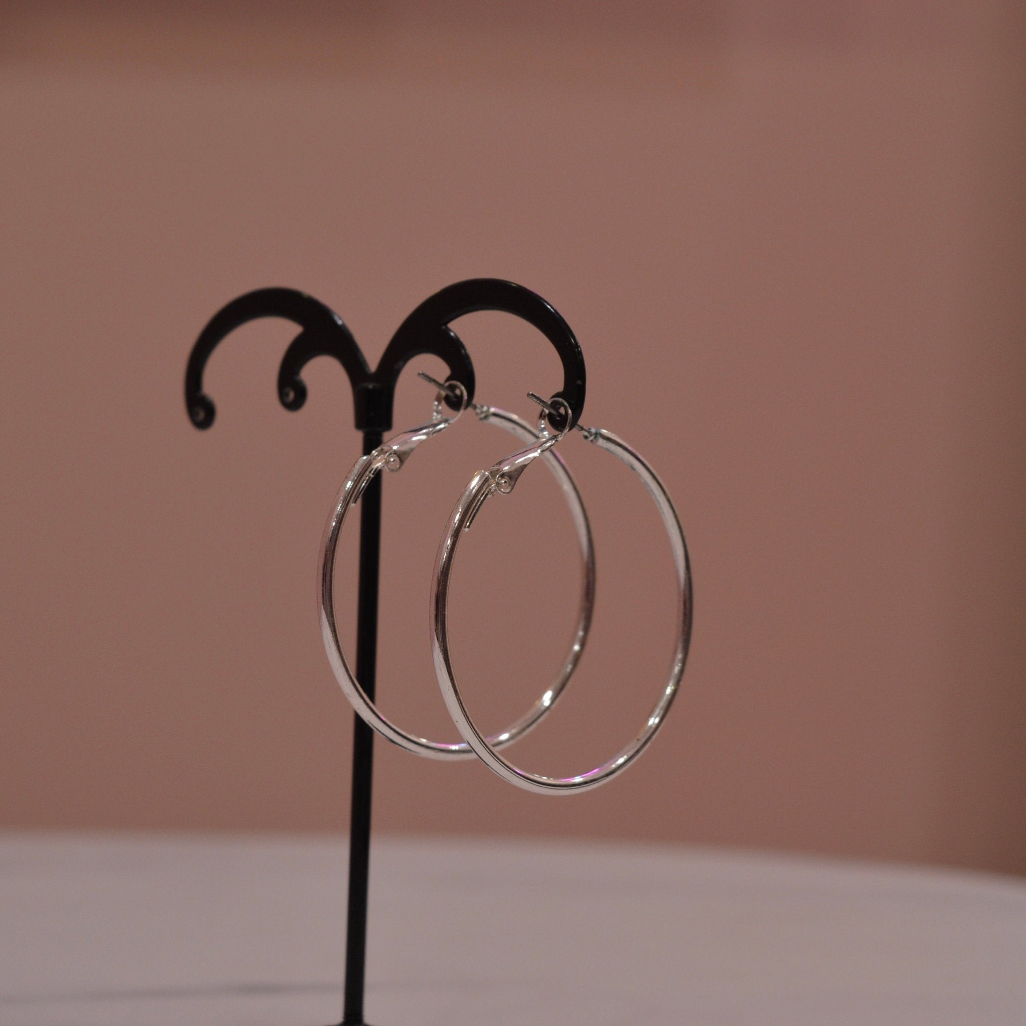 Orecchini argento grandi a cerchio - Follie by Alice