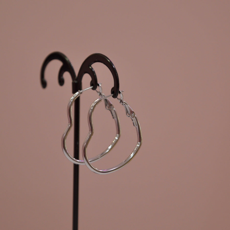 Orecchini argento pendenti a cuore – alternate