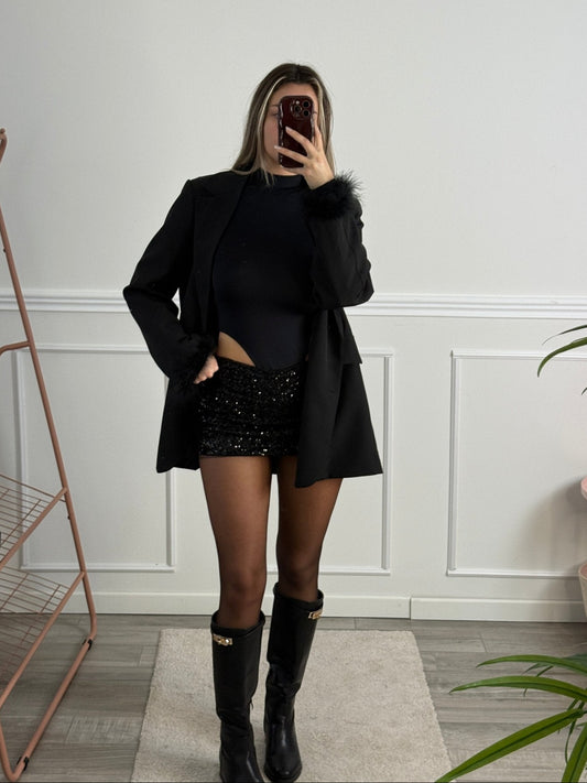 Pantaloncini shorts con paillettes - Follie by Alice 1354