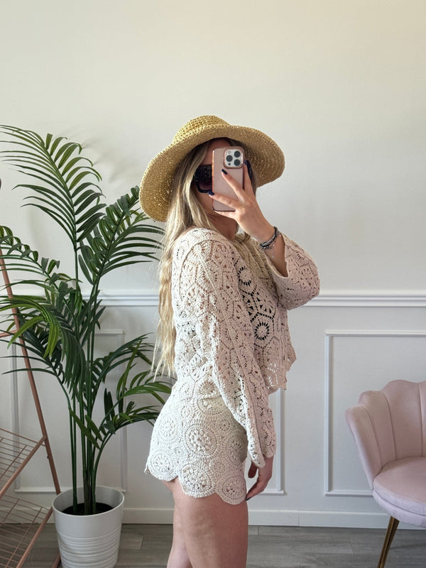 Pantaloncini shorts crochet CROCHETTE - Follie by Alice
