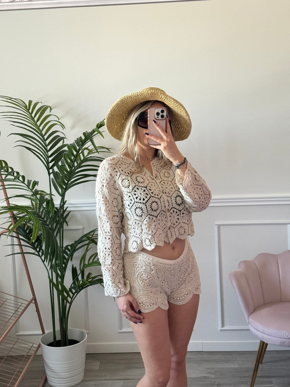 Pantaloncini shorts crochet CROCHETTE - Follie by Alice