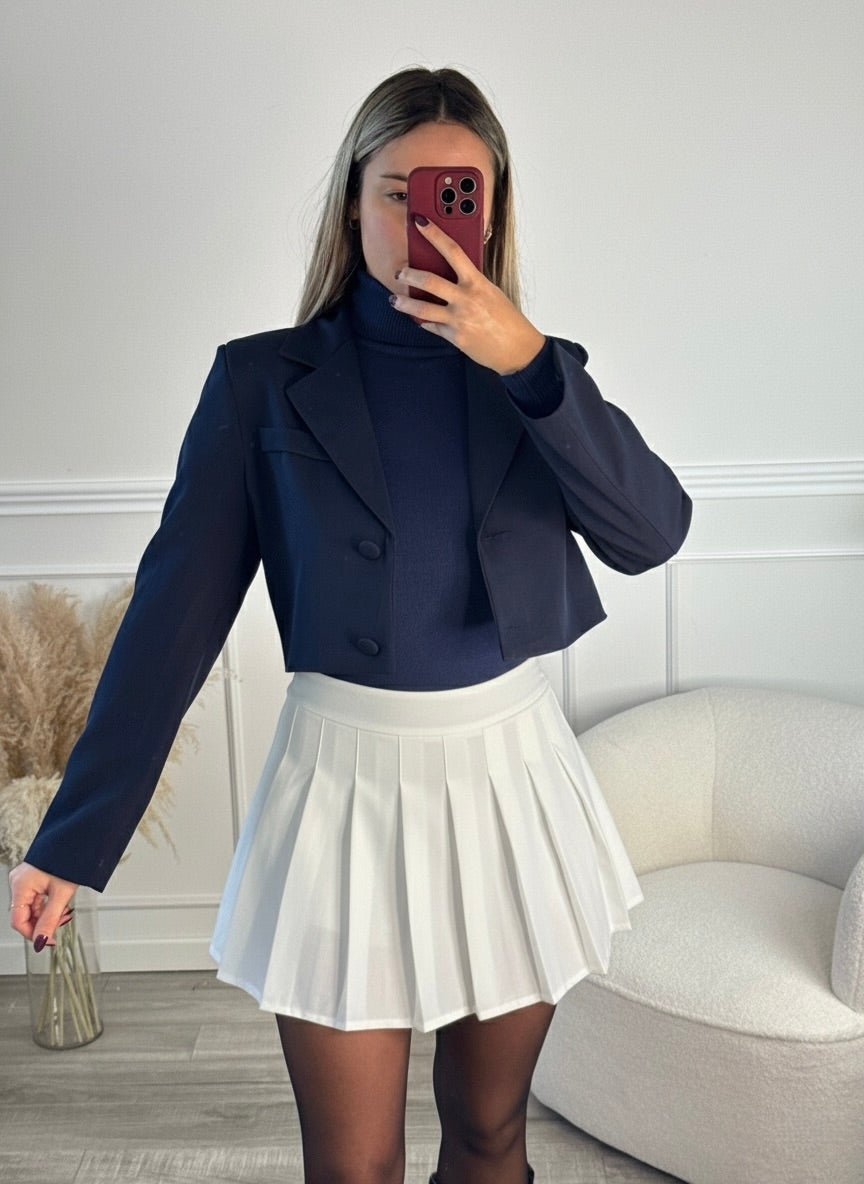 Pantaloncino-gonna plissettato ALLURE – alternate