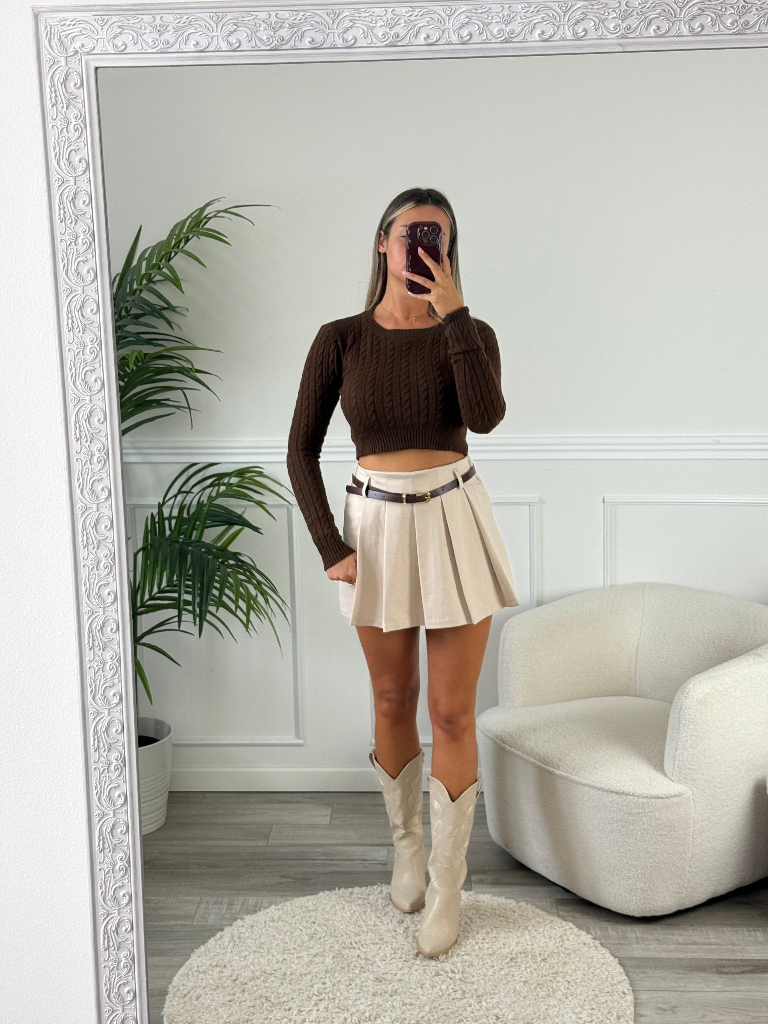 Pantaloncino - gonna plissettato CELINE - Follie by Alice