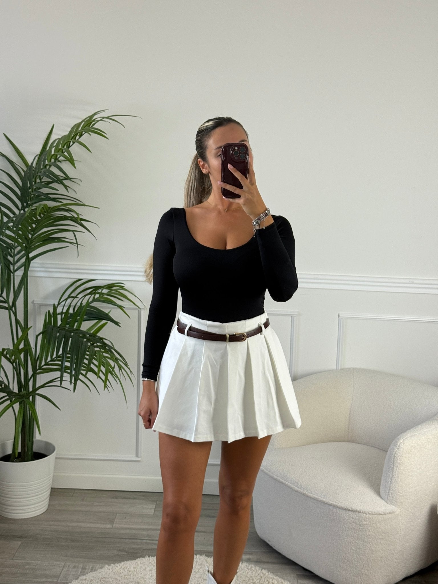 Pantaloncino - gonna plissettato CELINE - Follie by Alice