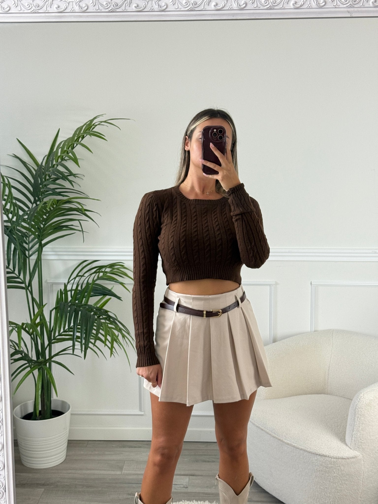 Pantaloncino - gonna plissettato CELINE - Follie by Alice