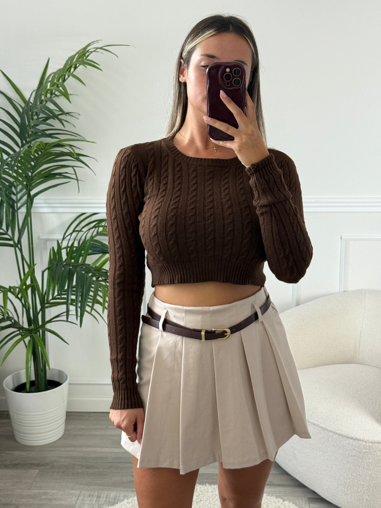Pantaloncino - gonna plissettato CELINE - Follie by Alice