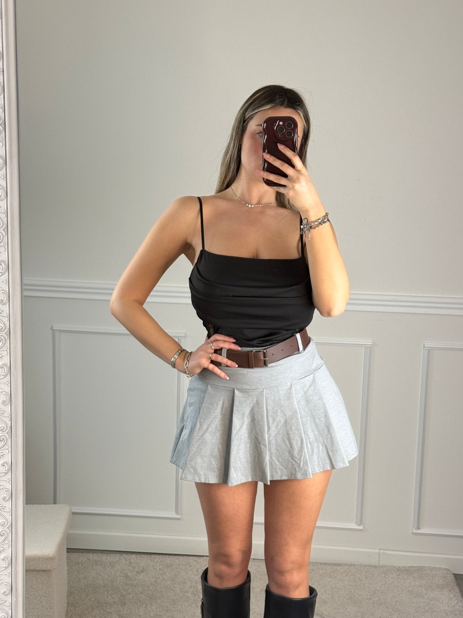 Pantaloncino - gonna plissettato LEXY - Follie by Alice