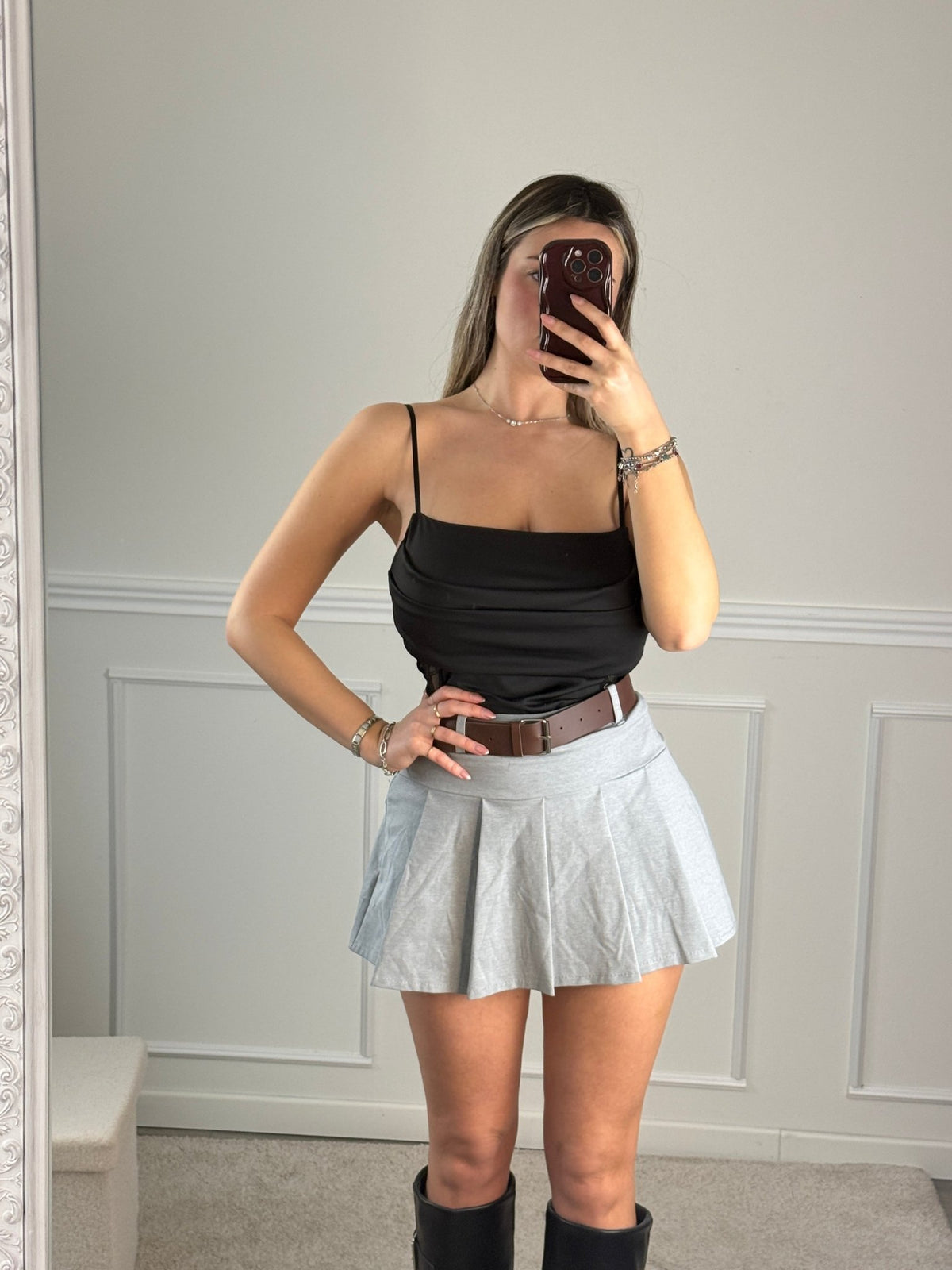 Pantaloncino - gonna plissettato LEXY - Follie by Alice