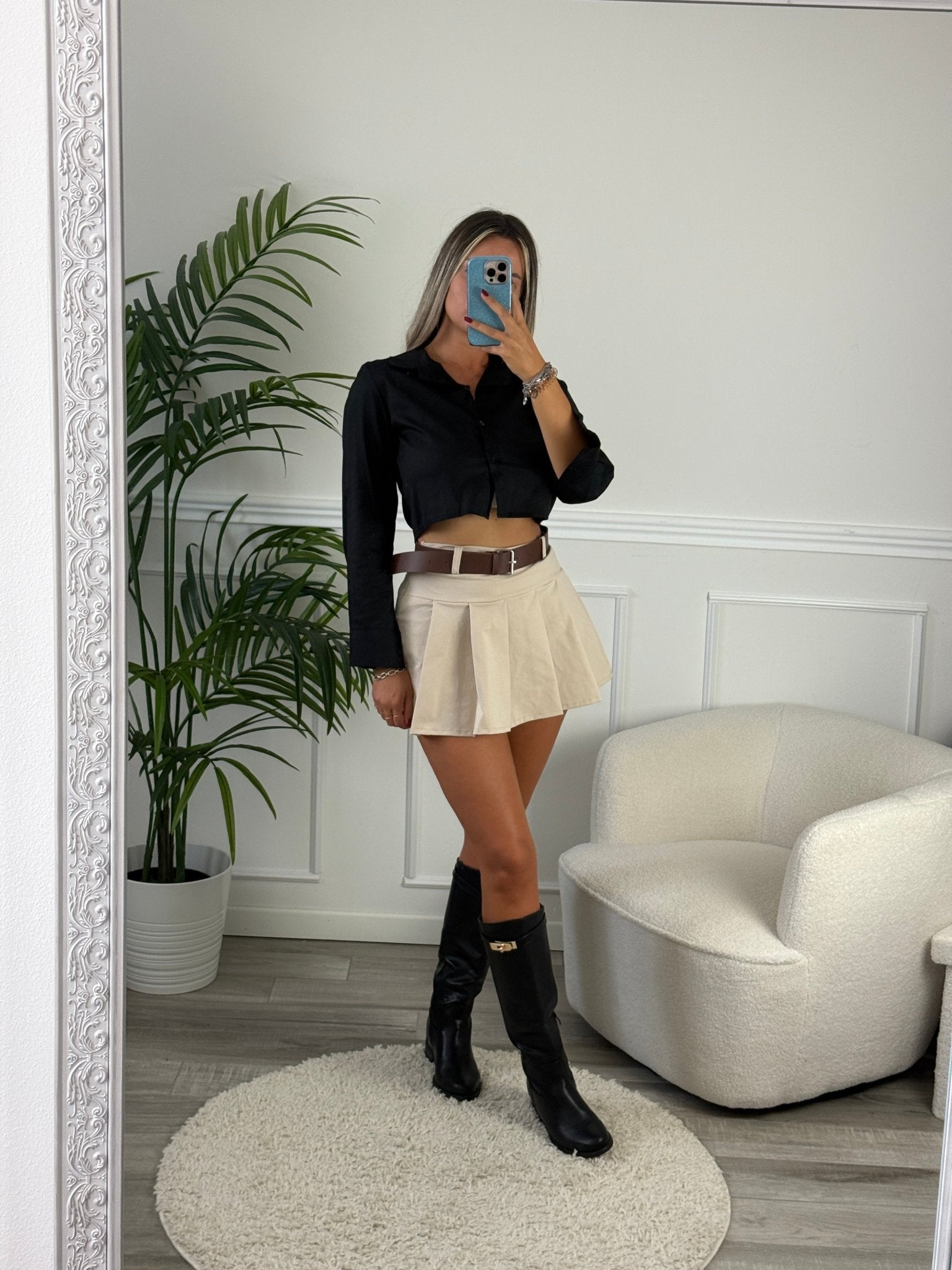 Pantaloncino - gonna plissettato LEXY - Follie by Alice