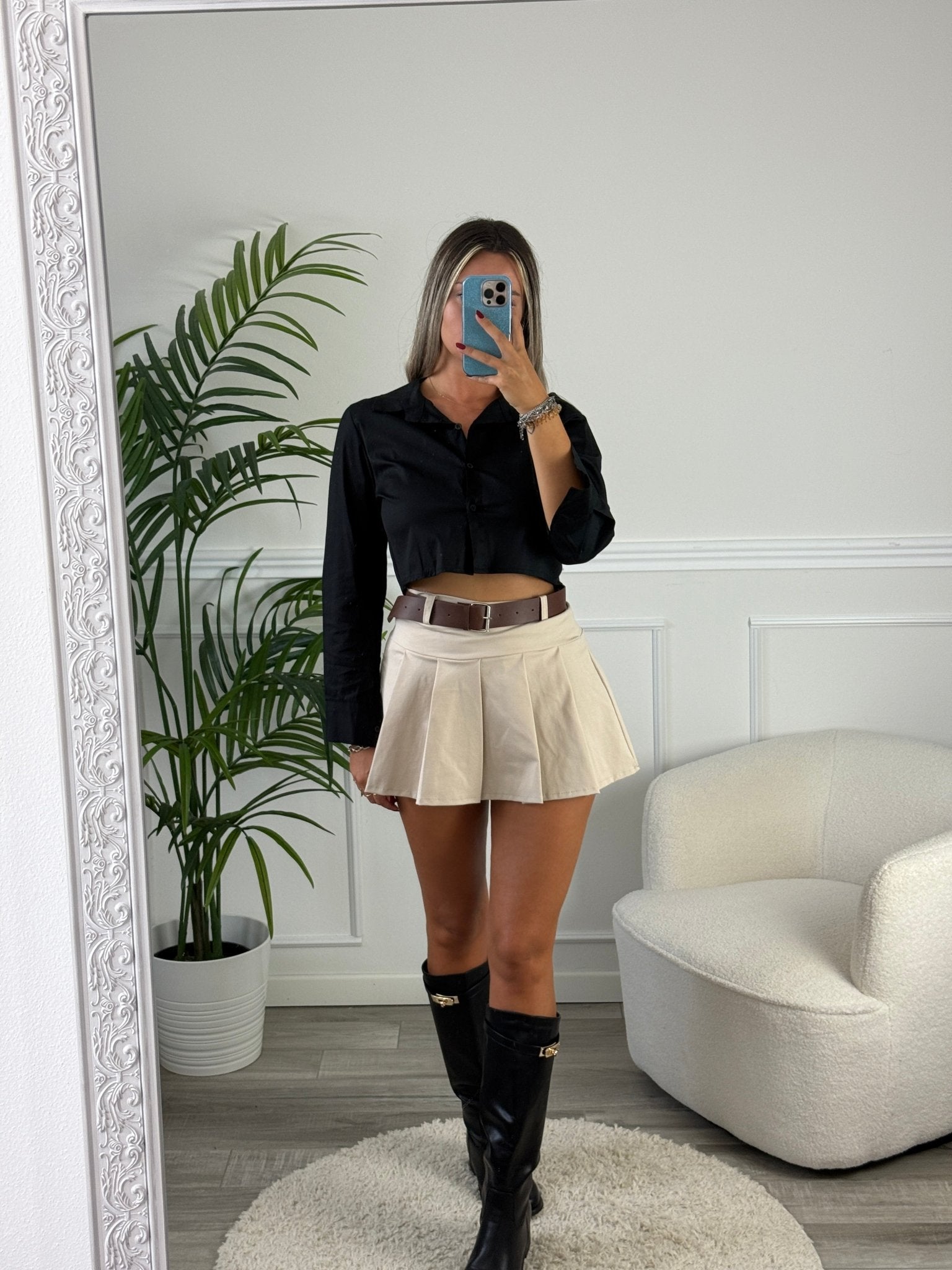 Pantaloncino - gonna plissettato LEXY - Follie by Alice