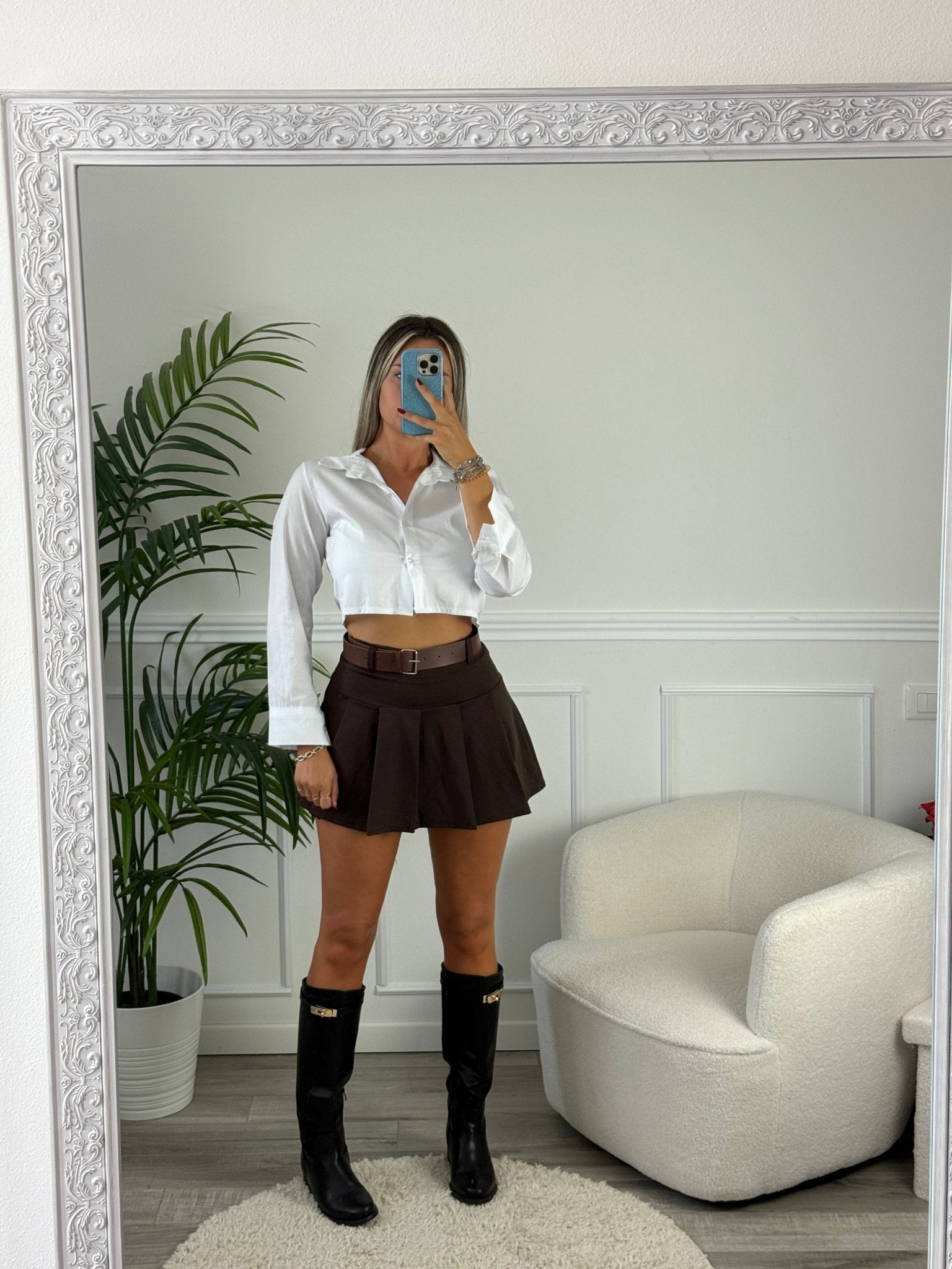 Pantaloncino - gonna plissettato LEXY - Follie by Alice