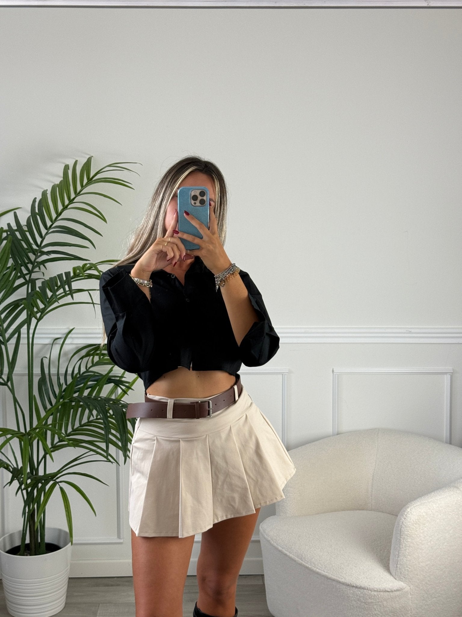 Pantaloncino - gonna plissettato LEXY - Follie by Alice