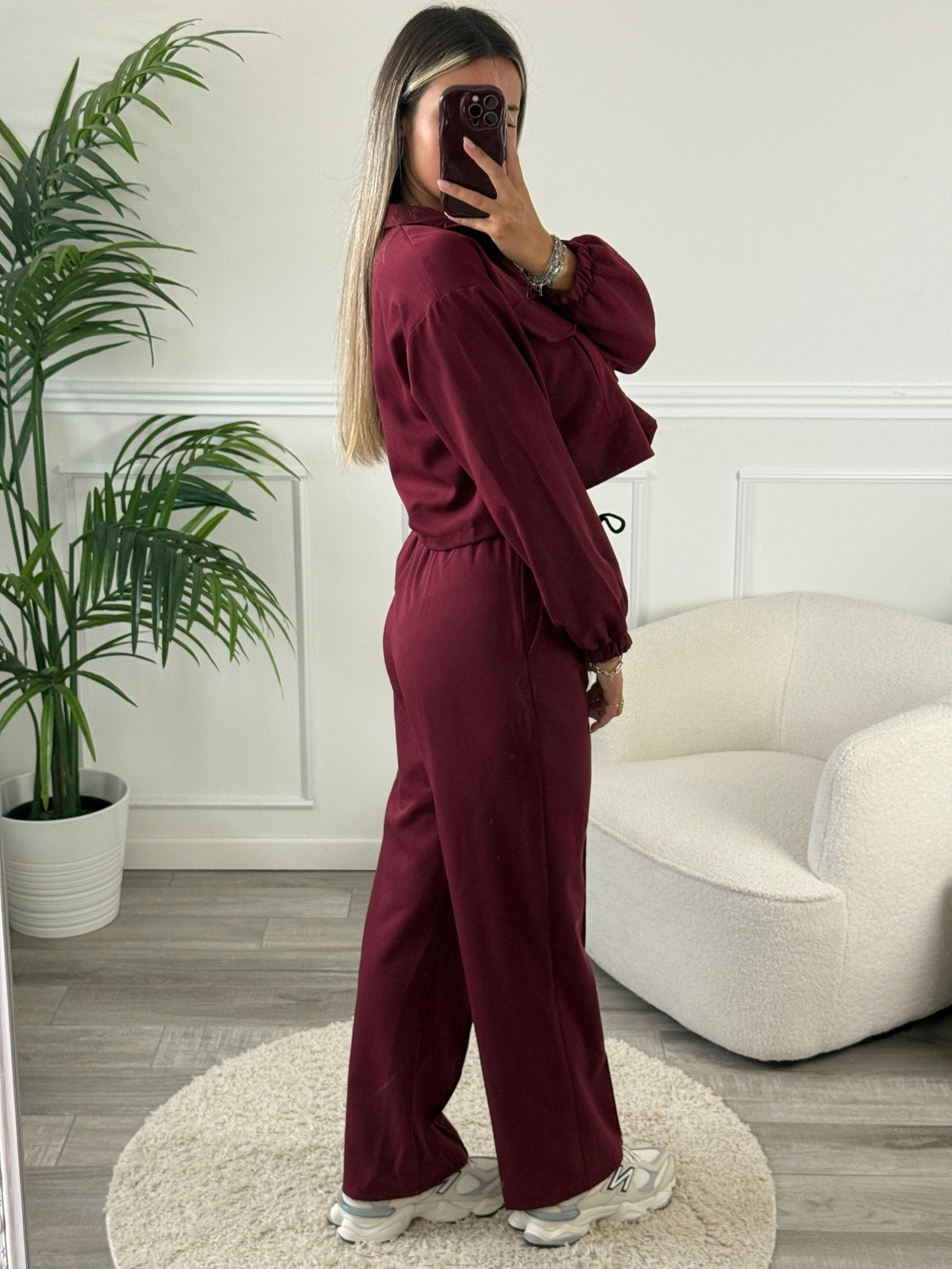 Pantaloni a palazzo con vita elasticizzata - Follie by Alice