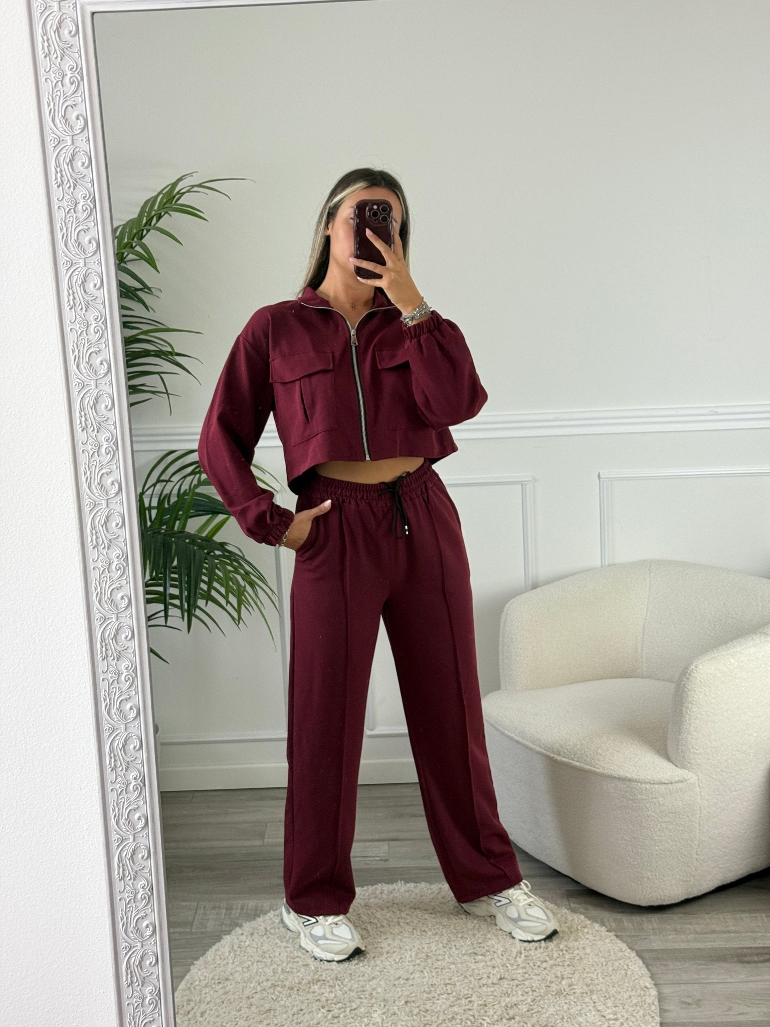 Pantaloni a palazzo con vita elasticizzata - Follie by Alice